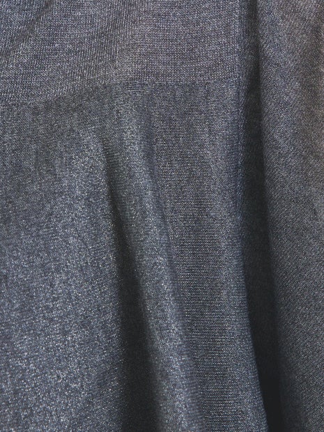 ラメフレアニットプルオーバー