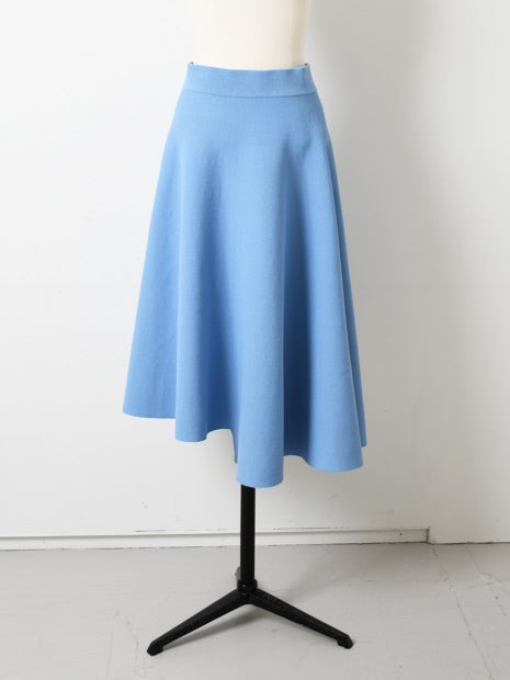 ミラノリブフレアスカート