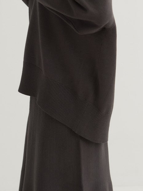 【セットアップ対応】Vネックニットプルオーバー