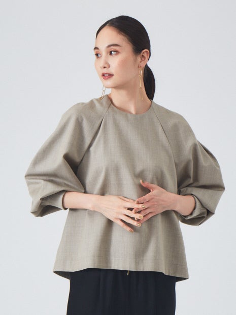 ウールツイルブラウス◇セットアップ対応