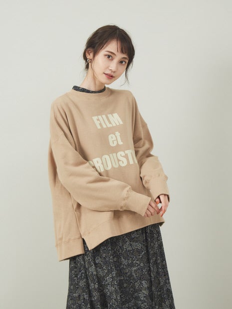 テントライン裏毛プルオーバー