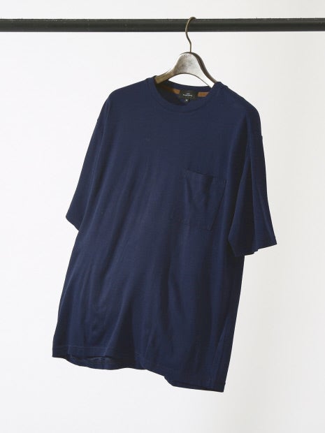 【FLEX COOL】超接触冷感 スムース クルーネック Tシャツ