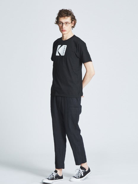 リネン起毛ミリタリーパンツ