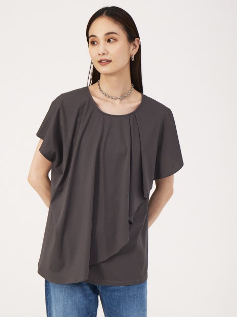 2wayアシメフラッププルオーバー