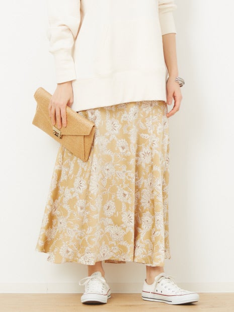 サラサフラワーマキシスカート