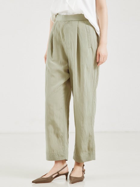 フィブリルポプリンドロストパンツ