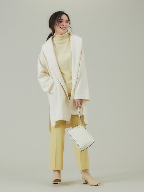 ハイゲージウールタートルニット