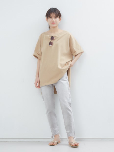 製品染めビッグTシャツ