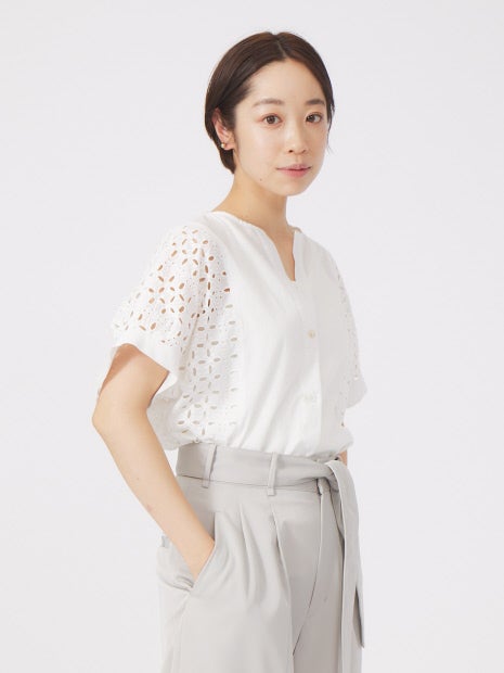 qualite | レースドルマンブラウス | シャツ – ReLIKE