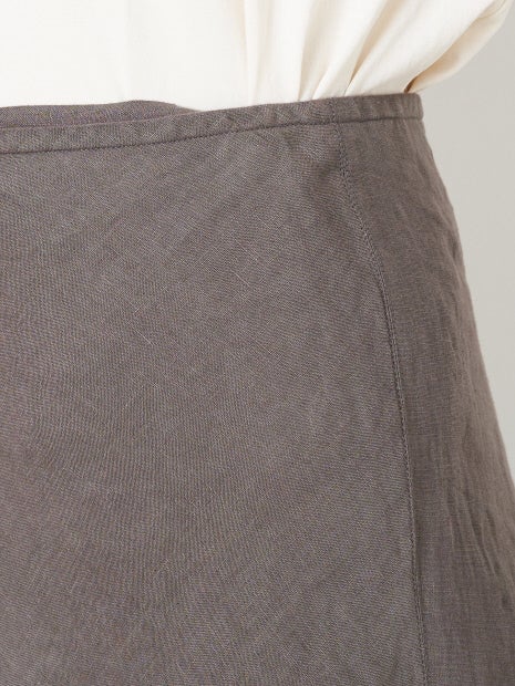 麻製品染マキシスカート