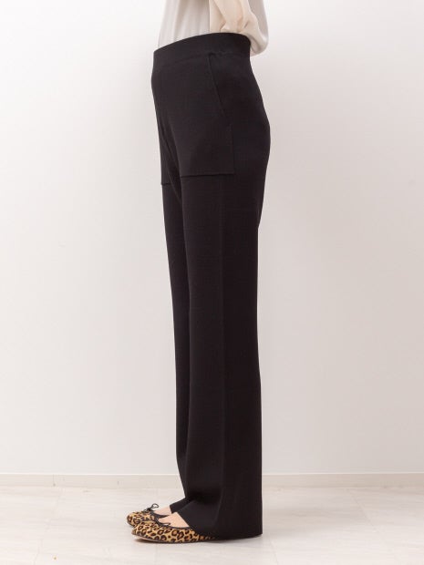 ミラノリブニットパンツ