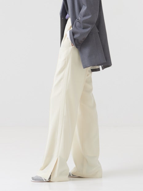 【COCUCA】イージーフレアパンツ