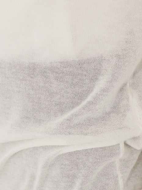 ウール混タートルネックニットプルオーバー