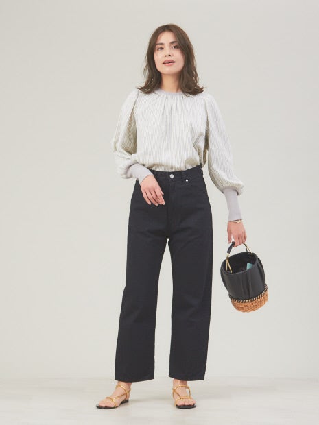 エアリーストライプカットソー