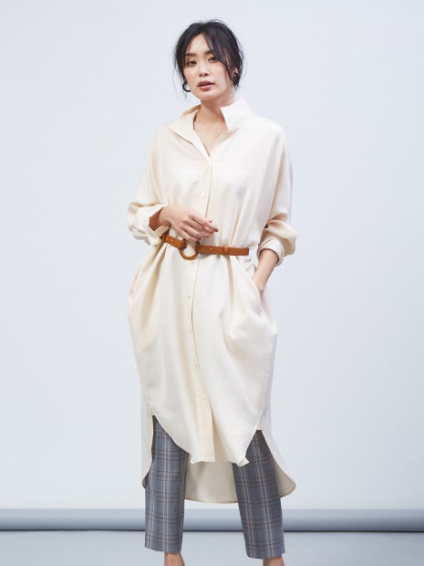 スタンドネックワンピース