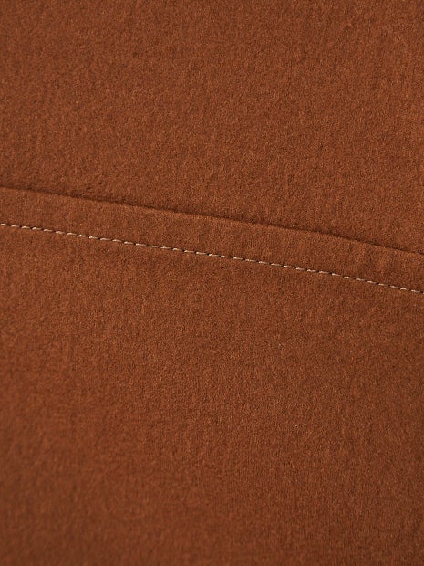 圧縮ウールショールカラーコート