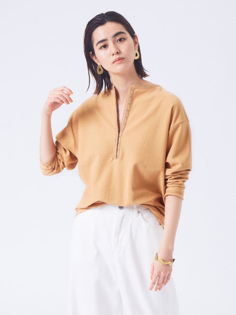 パイル2WAYカットソー