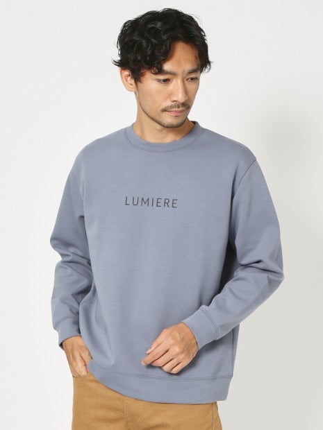 【LUMIERE】シルキー ロゴ プルオーバー