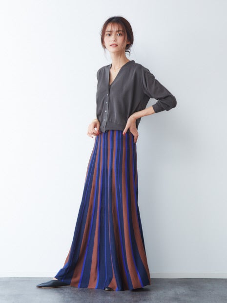 ウォッシャブルカーディガン