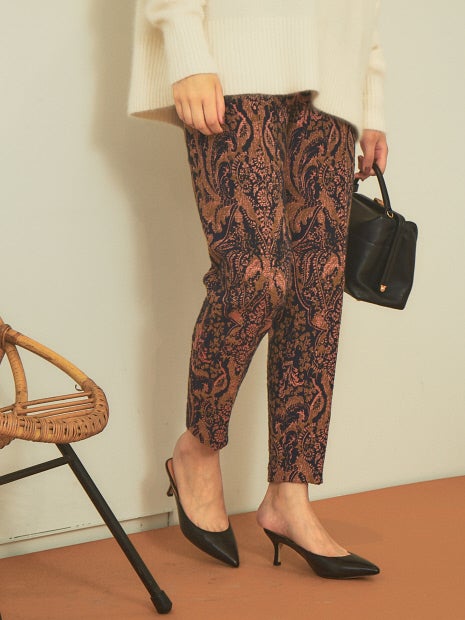 ジャガードパンツ