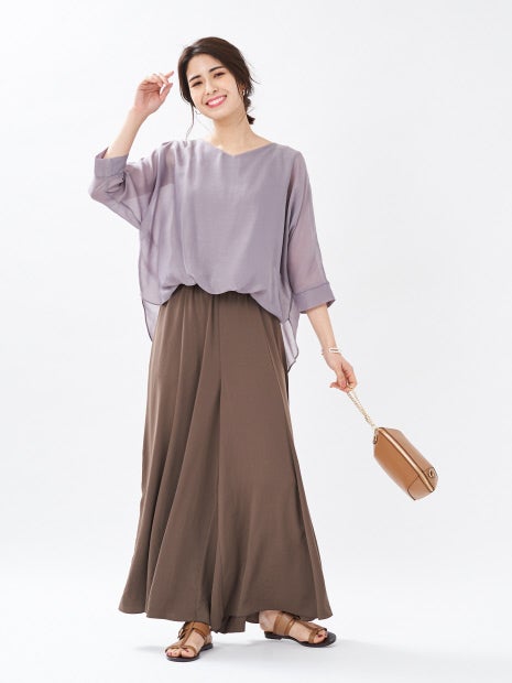 マーメイドフレアーマキシパンツ