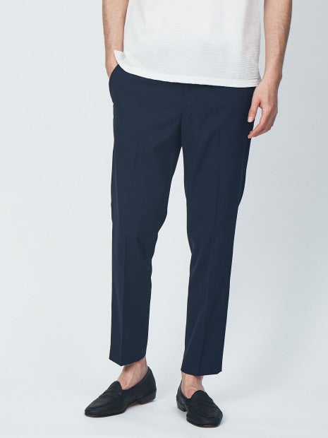 【FLEX】ストレッチ ヘリンボン パンツ