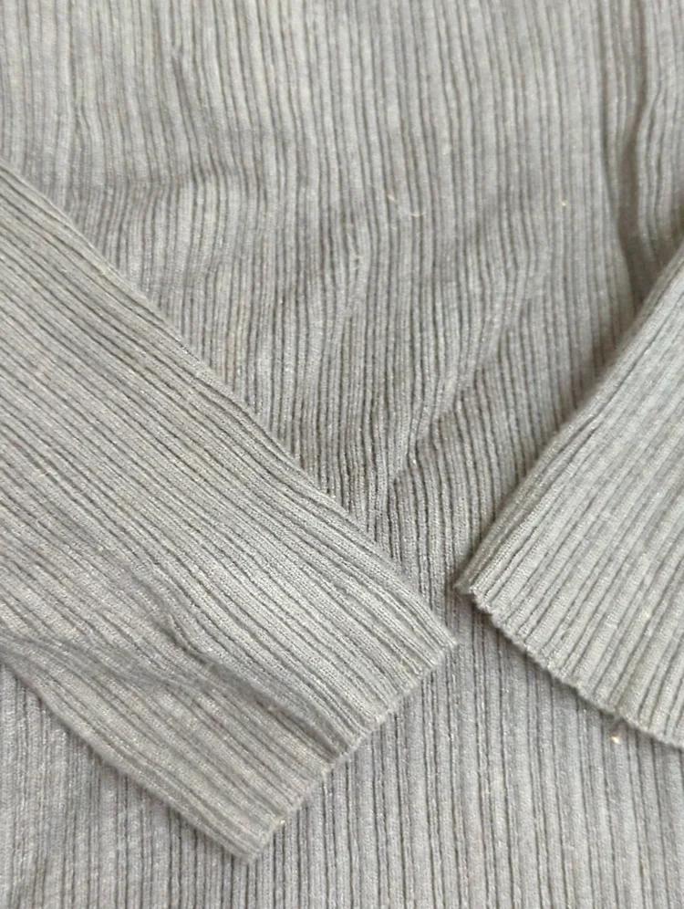 ASYMMETRY COLLAR KNIT DRESS