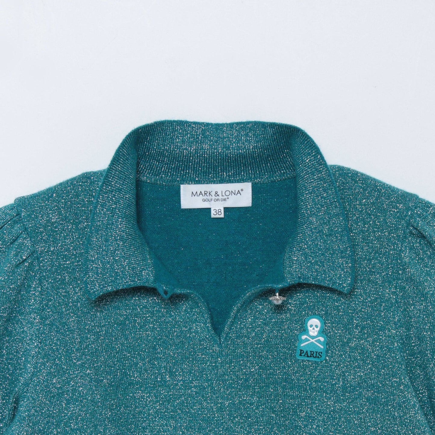 Ecrin Puff sleeve Knit Polo | WOMEN