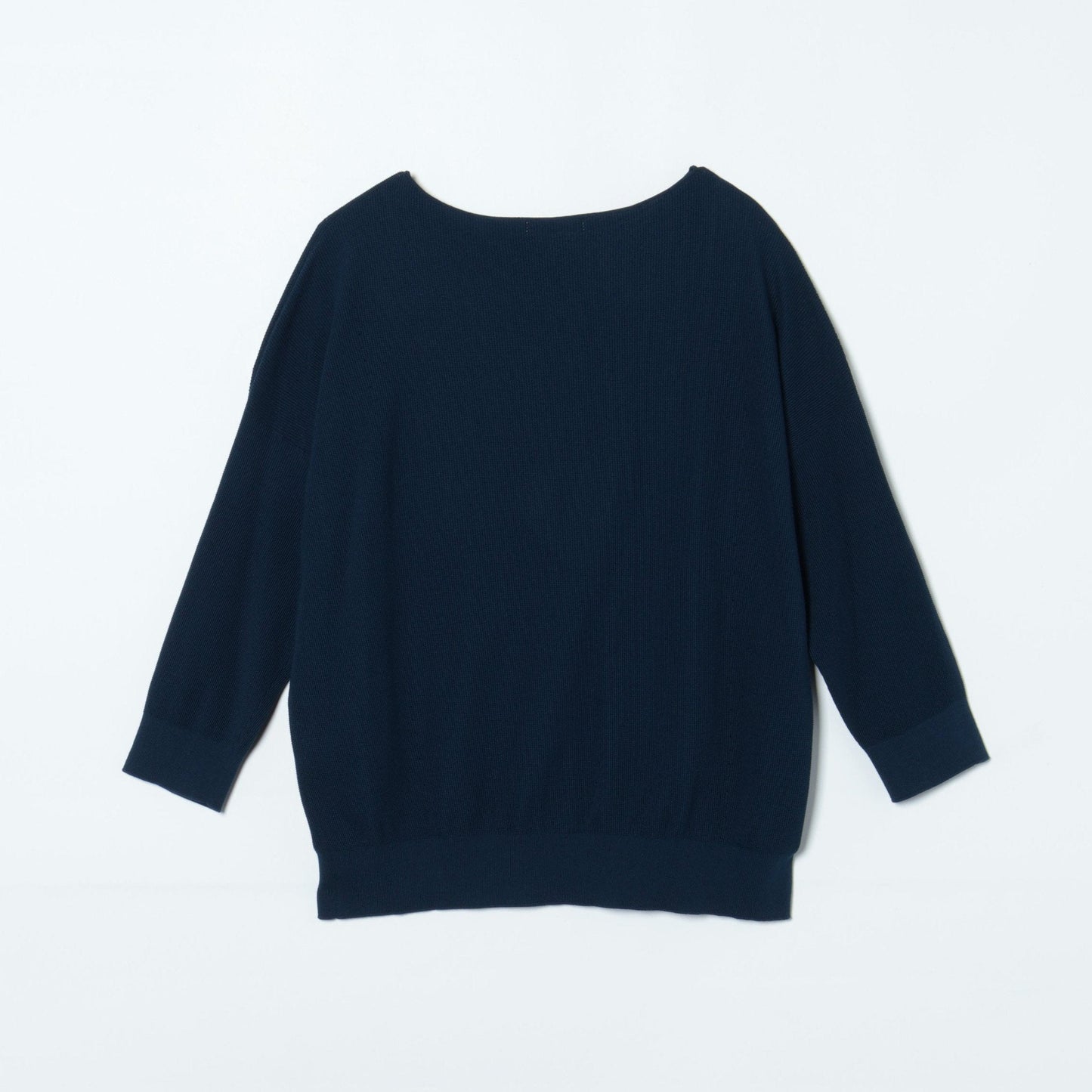 【L】TCホールガーメント 7分袖ニットプルオーバー