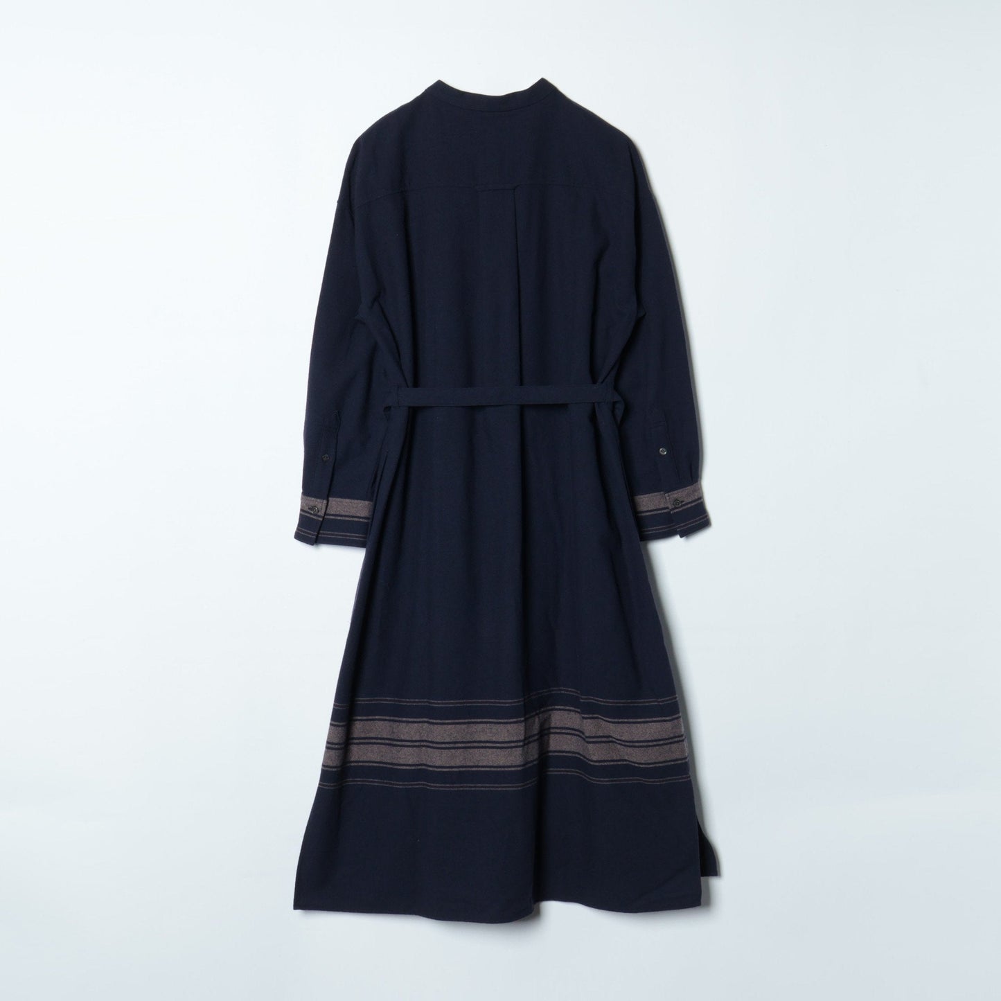 パネルエターミン スタンドカラーシャツワンピース