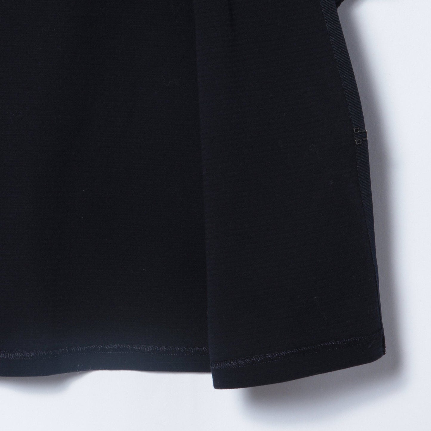 Jaccessory(ジャクセサリー) 強撚リップルジャージー ノーカラージャケット