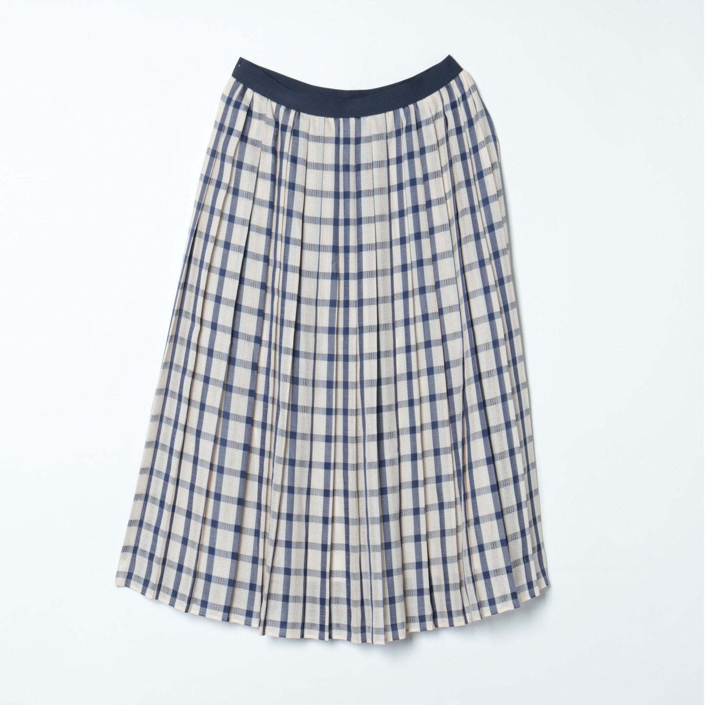 カラミチェック プリーツスカート