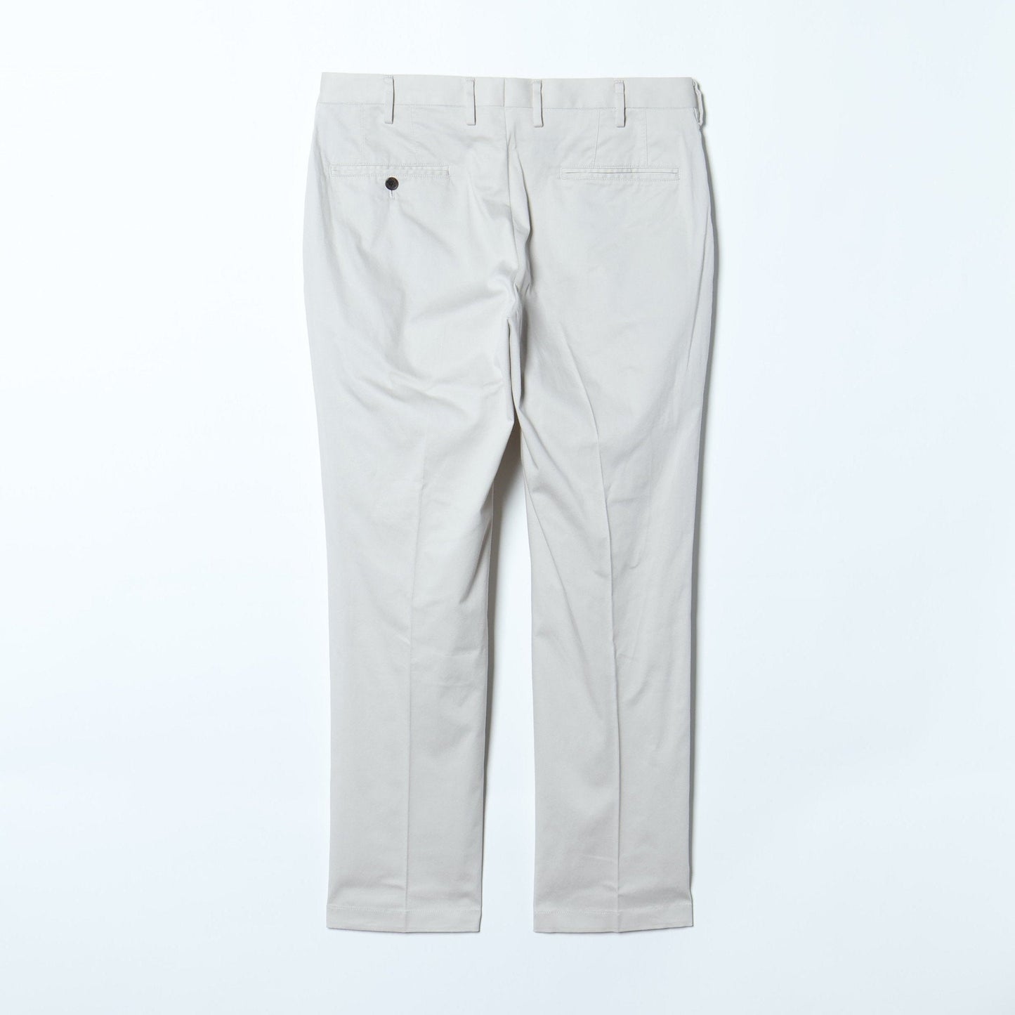 コットンリネン ストレッチピケパンツ(ノータック・ハーフ仕上げ)