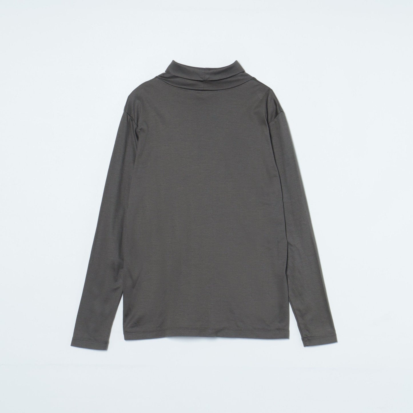 ソフトスムース タートルネックカットソー