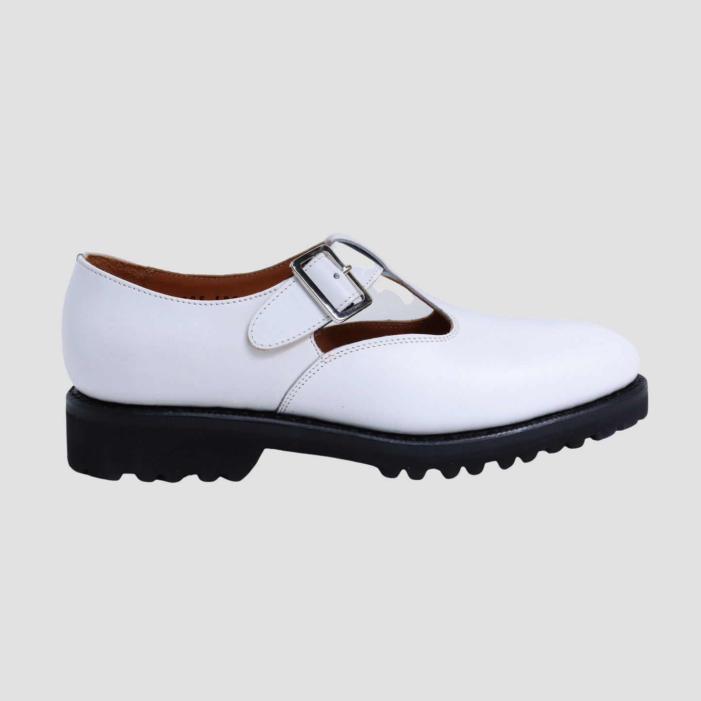 99025 / CALF / WHITE / VIBRAM SOLE / UK3.5(22.5cm)