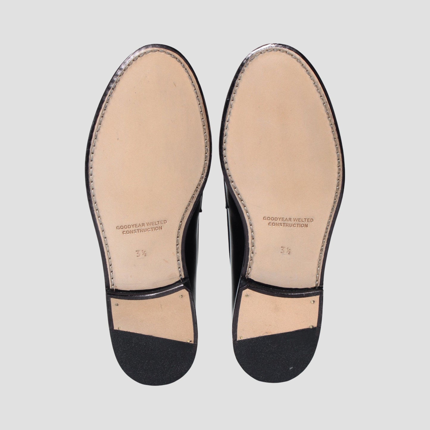 99079 / CALF / BLACK / LEATHERSOLE / UK3.5(22.5cm)