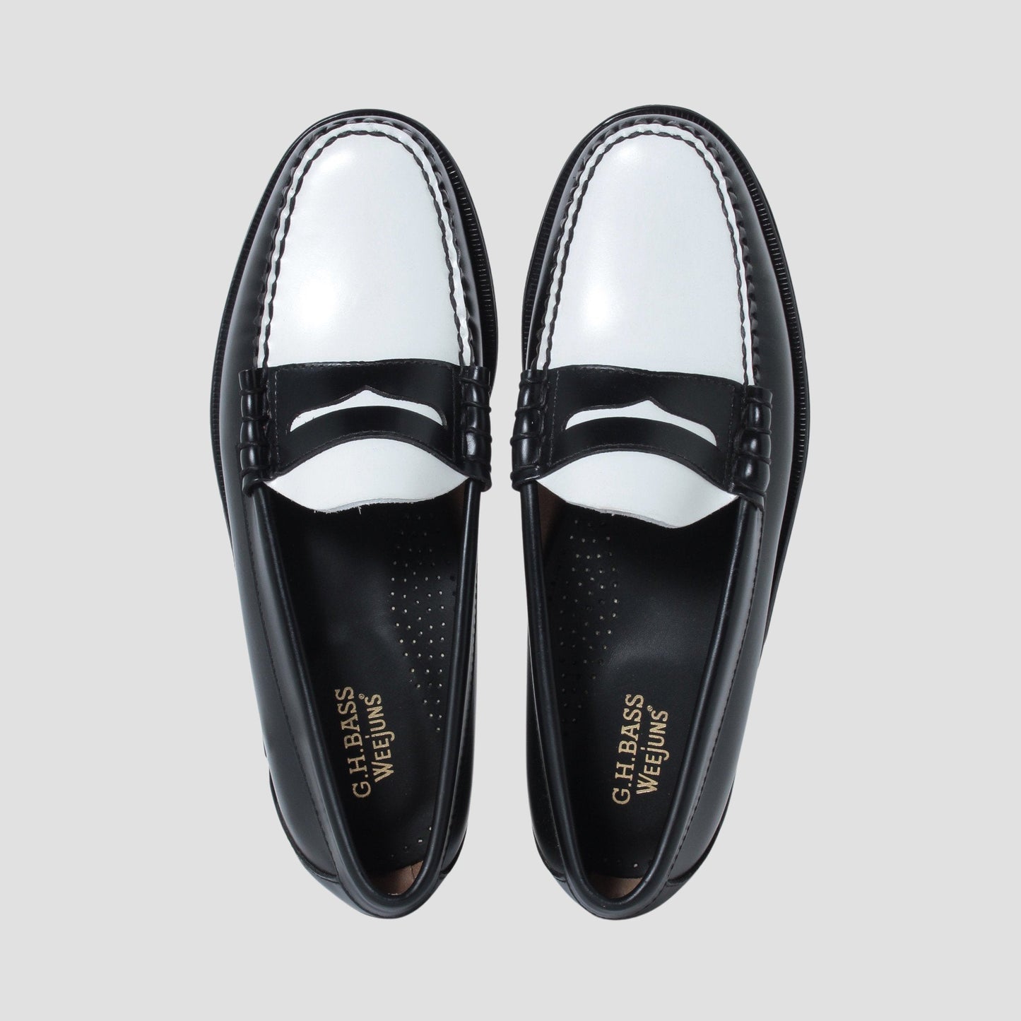 BA11010H / LTHR / BLACK/WHITE / LEATHERSOLE / US8.0(26.0cm)