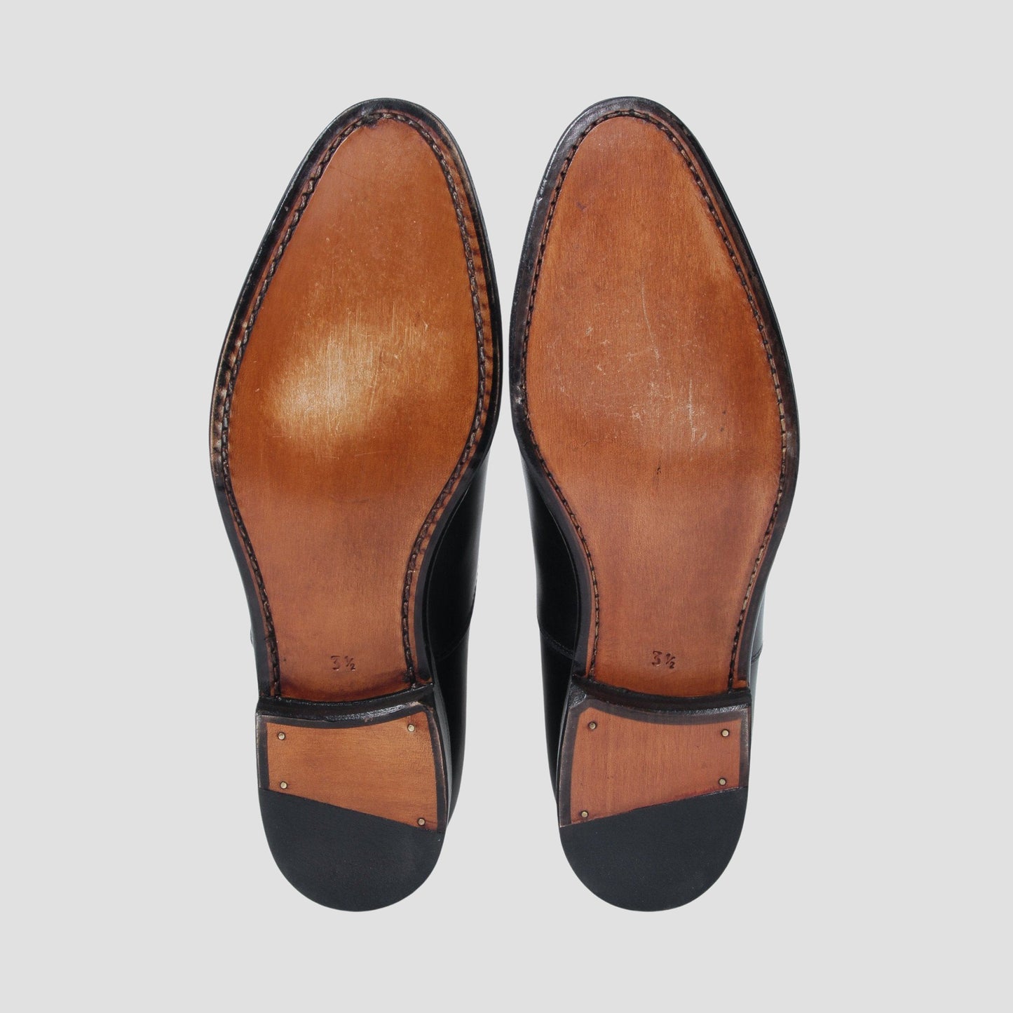 5623 / CALF / BLACK / LEATHERSOLE / UK3.5(22.5cm)