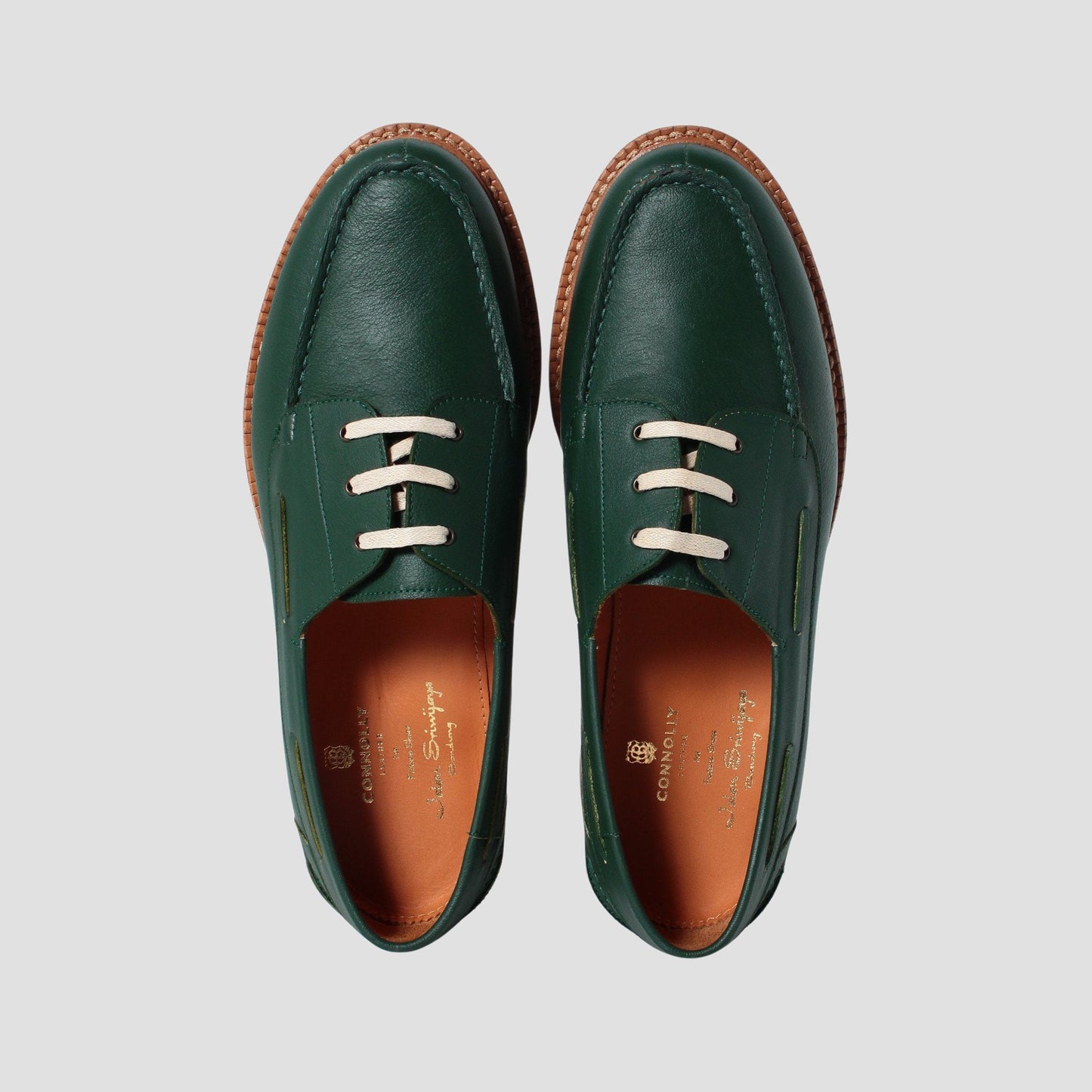 98978 / CONNOLLY / GREEN / VIBRAM SOLE / UK6.5(25.5cm)