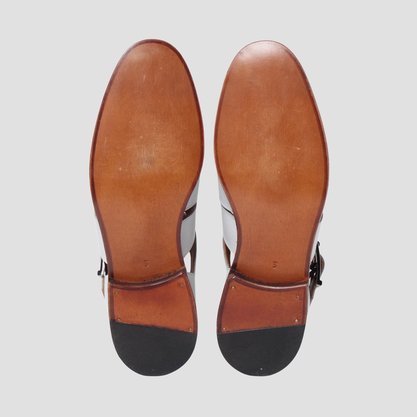 98850 / CALF / WHITE / LEATHERSOLE / UK3.0(22.0cm)