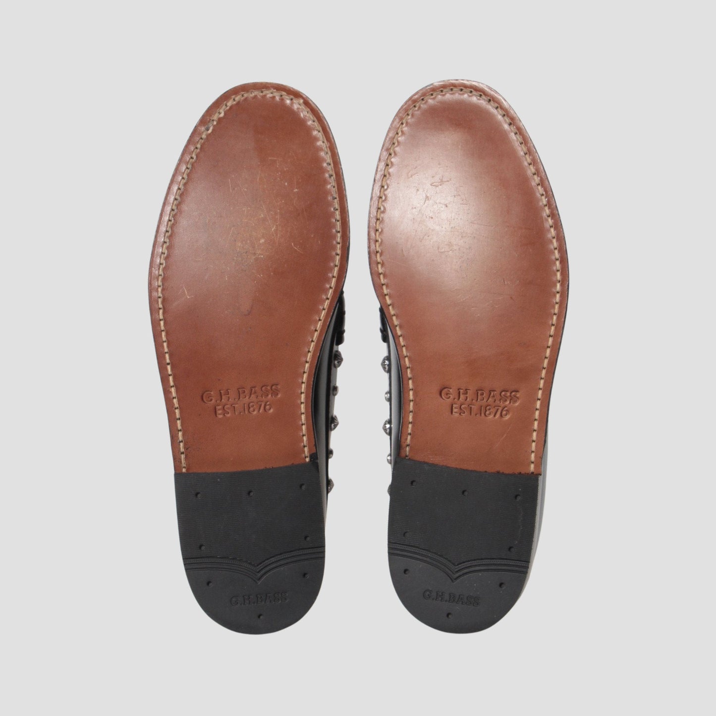 BA11014w / LTHR / BLACK / LEATHERSOLE / US8.5(26.5cm)