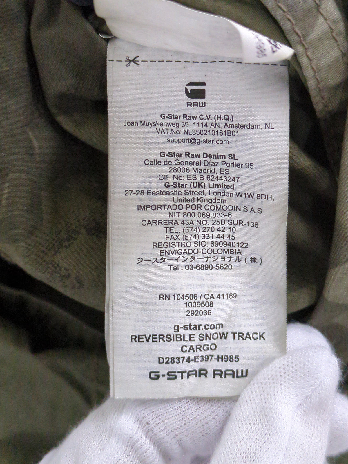 Reversible Snow Track Cargo