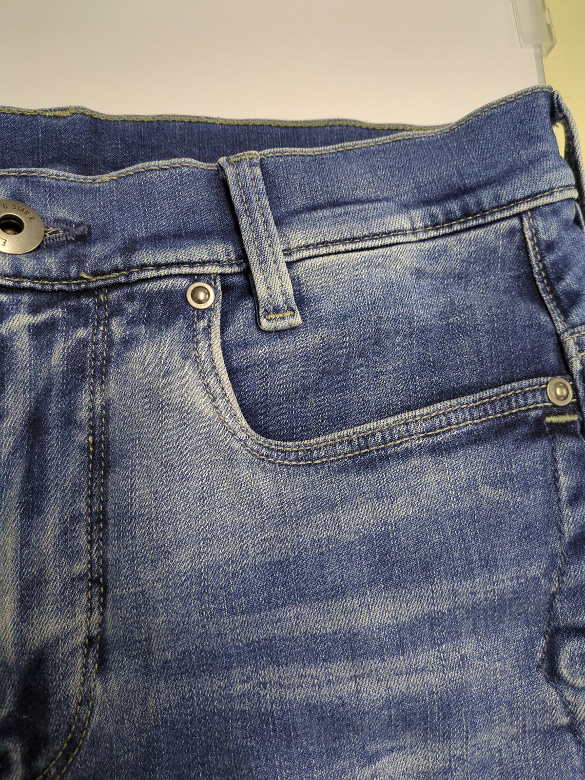 D-Staq Slim Zip Jeans
