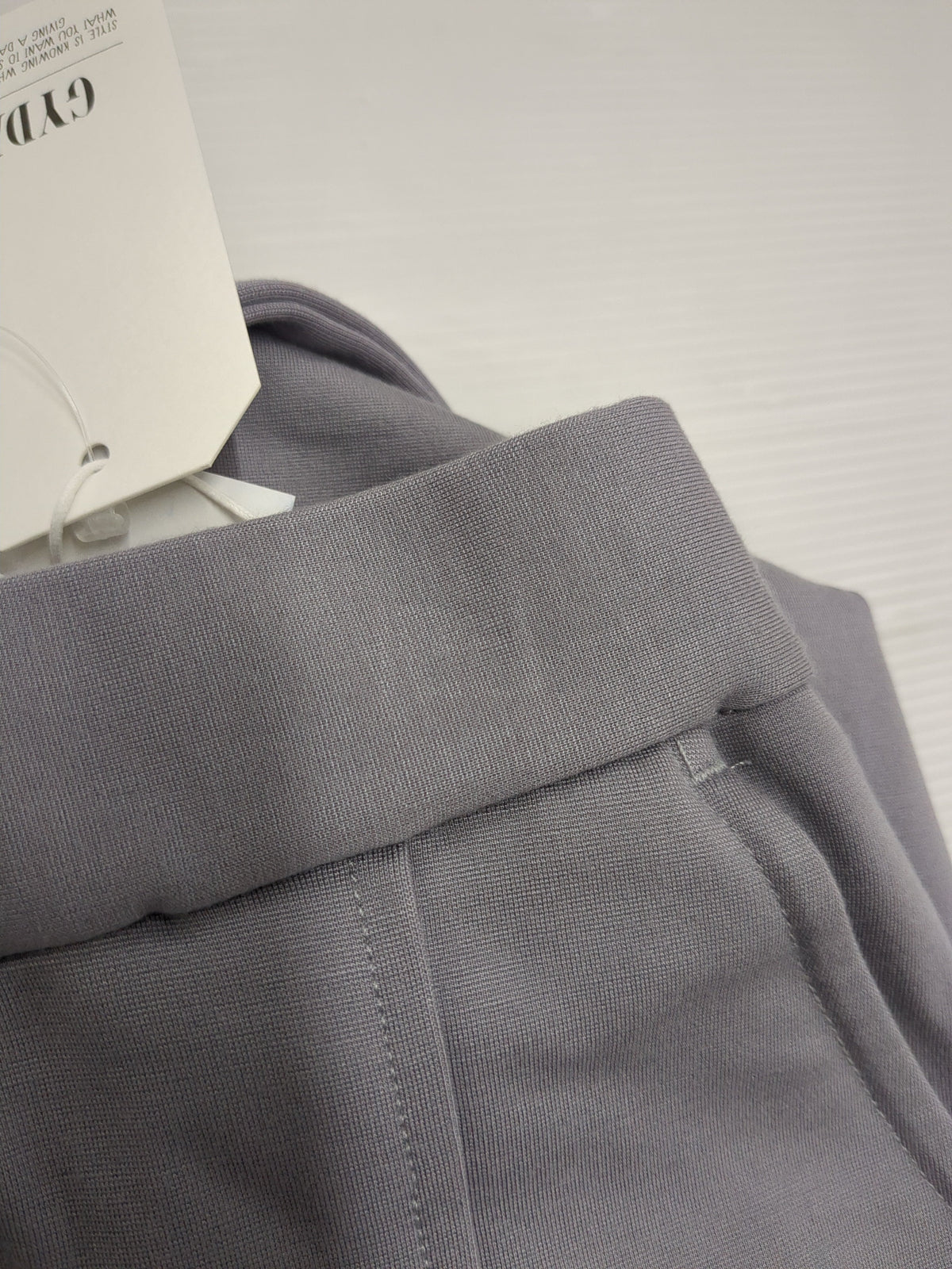 【SETUP着用可】HEMスリット ポンチパンツ