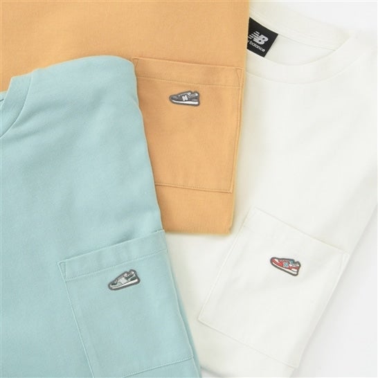 シューパッチショートスリーブリラックスフィットTシャツ