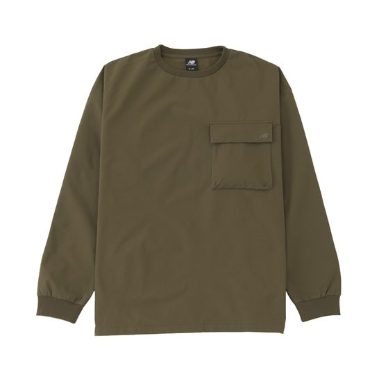 MFO ダブルクロス ポケットロングスリーブTシャツ