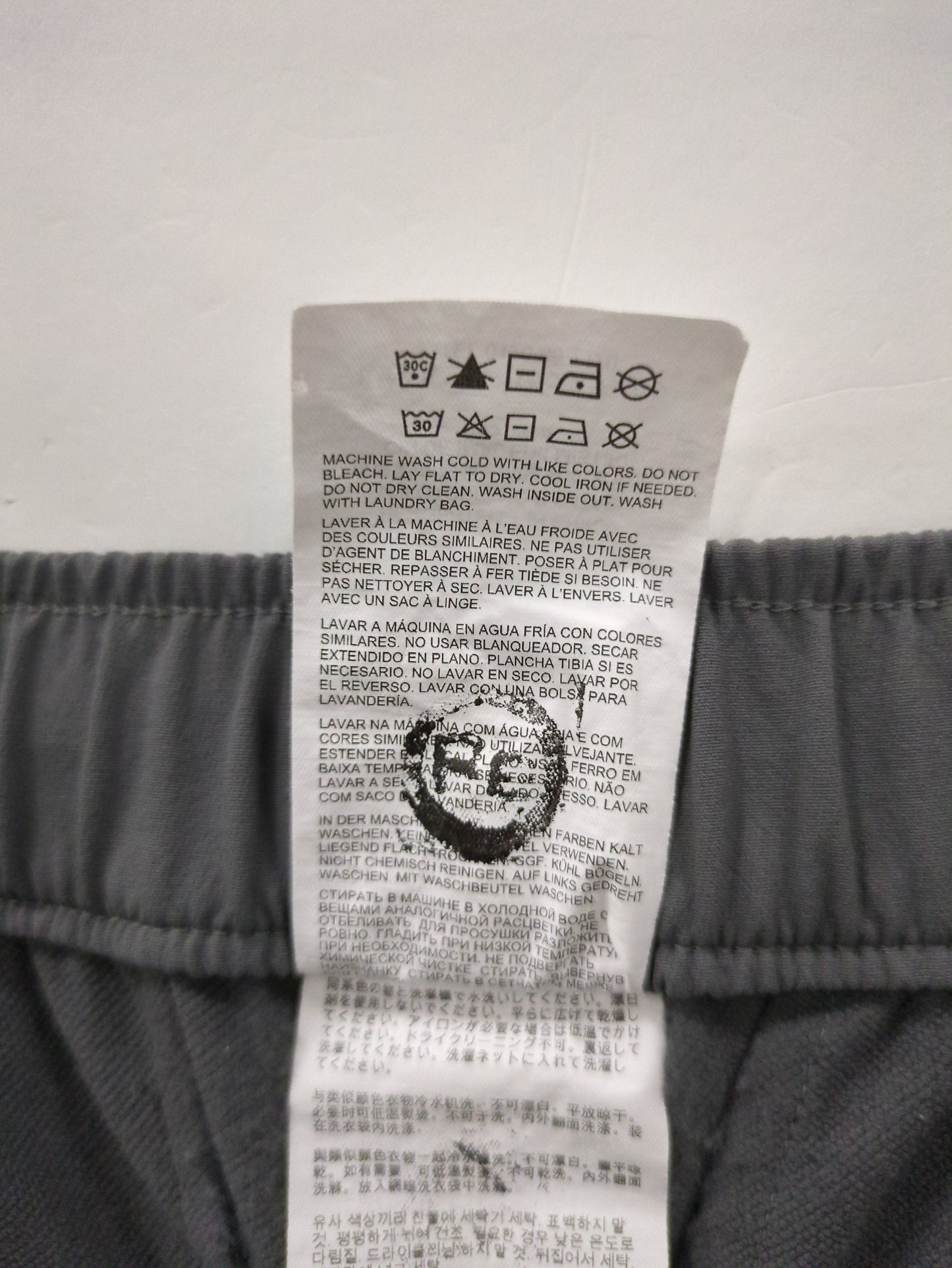 NB GREY ワイド パンツ