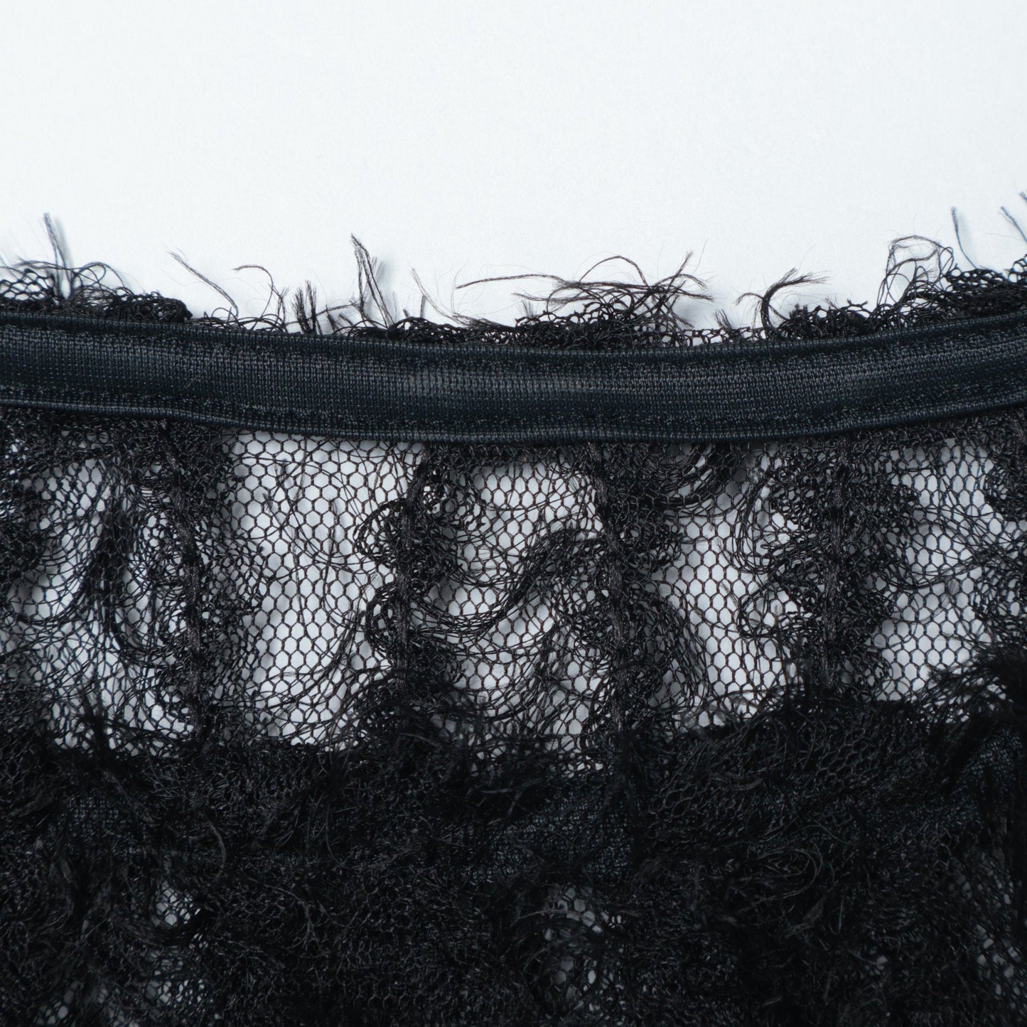 〈手洗い可能〉フェザー チュール ワイド スリーブ ブラウス