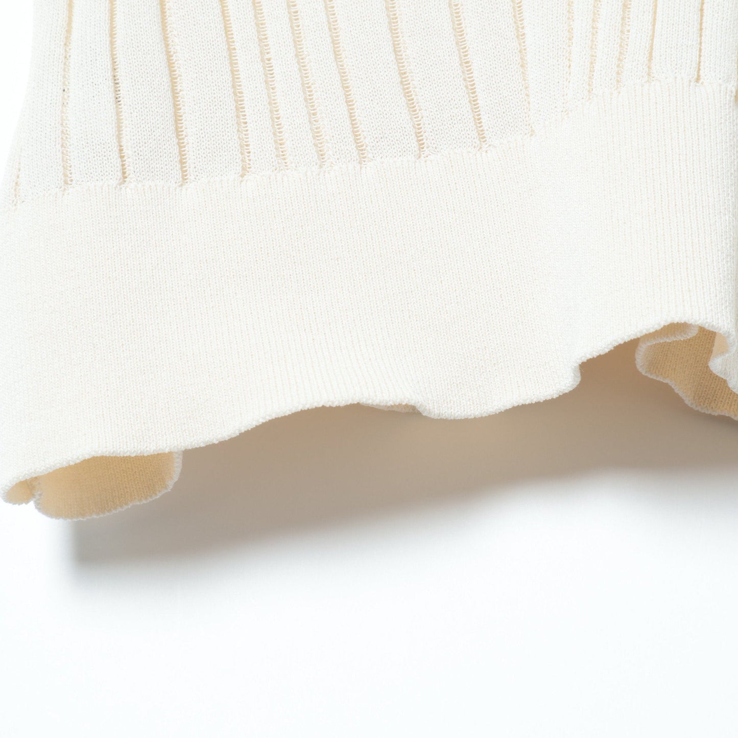 〈手洗い可能〉 ペーパーポリ シアー クルーネック プルオーバー