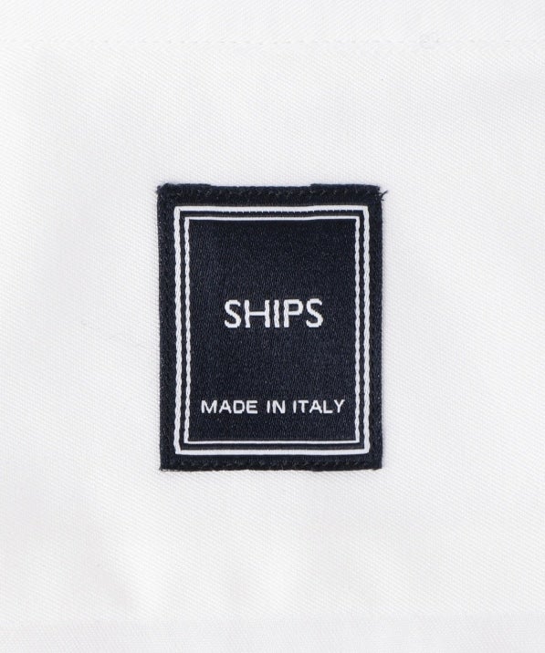 Made in Italy: ツイル ソリッド タブカラー